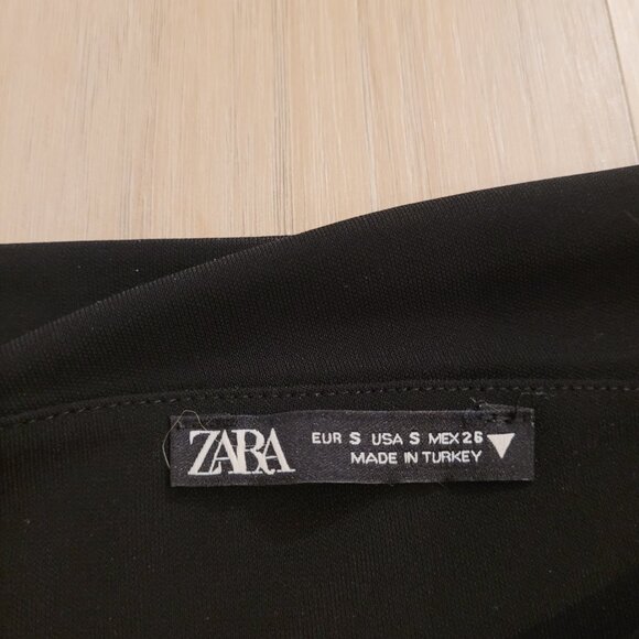 ZARA | Asymmetrical Ruched Top | Sz. S - Picture 4 of 6